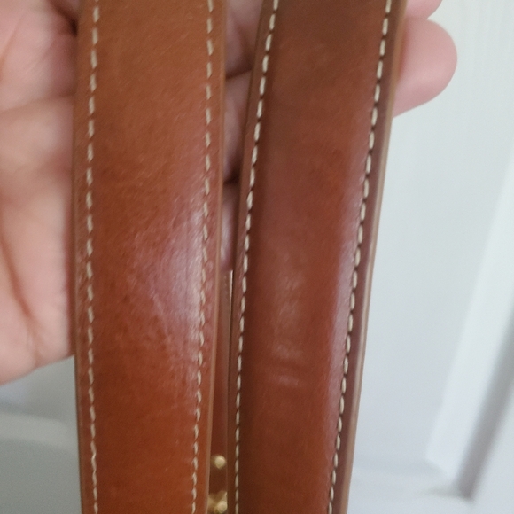 J Mclaughlin Orange And Brown Womans Tote Bag - Picture 8 of 8